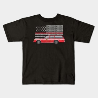 DC FIRE DEPT Kids T-Shirt